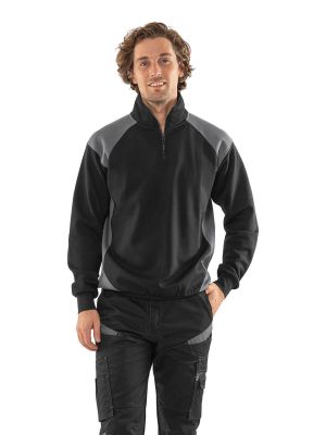 Fristads Sweatshirt Half Zip 7048 GSM