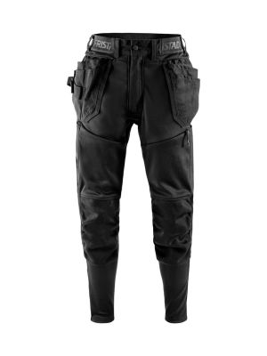 Fristads Work Trousers Jogger Craftsmen 2687 SSL 71workx Black 131144-940 front Fristads Work Trousers Jogger Craftsmen 2687 SSL 71workx Black 131144-940 front