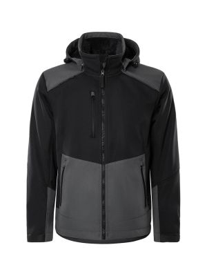 Fristads Winter Jacket Stretch Softshell 4060 CFJ 71workx Black grey 127188-996 front