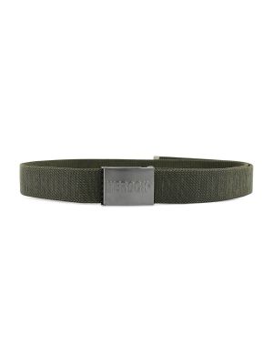 Glaucus Work Belt Stretch With Bottle Opener Dark Khaki/Black - Herock - front