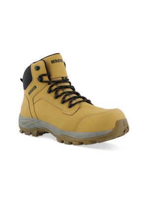 Herock Aris High Safety Shoe S3S ESD 22MSS2402HO 71workx Front Nose