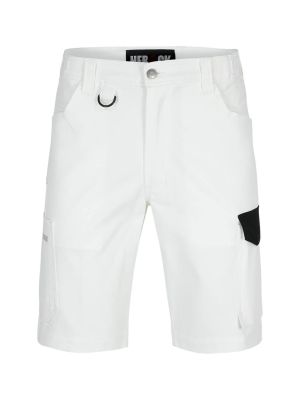 Herock Bargo Work Short Stretch Multipocket 22MBM2101WH White 71workx front