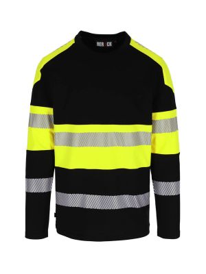 Herock Nimbus Work T-shirt High Vis 25MTS2403 Black/Yellow 71work Front Herock Nimbus Work T-shirt High Vis 25MTS2403 Black/Yellow 71work Front