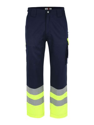 Herock Olympus High Viz Trousers 25MTR1602_NYYE 71workx front
