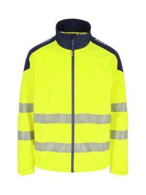 Herock Sirius Work Jacket High Vis Softshell 25MJC2403YENY 71workx Front