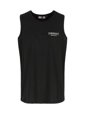 Herock Tanker sleeveless work T-shirt black front Herock Tanker sleeveless work T-shirt black front