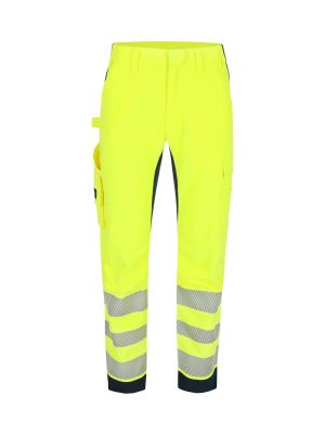 Herock Torex Work Trouser High Vis 4-way Stretch 25MTR2402YENY 71workx Front Herock Torex Work Trouser High Vis 4-way Stretch 25MTR2402YENY 71workx Front