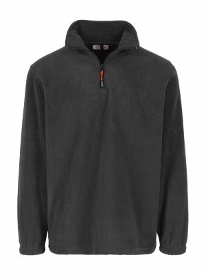 Herock Work sweater Fleece Antalis 71Workx Anthracite 21MSW0902AN front