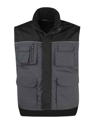 Marcus Work Vest Storvik 2014 Anthracite 71workx front
