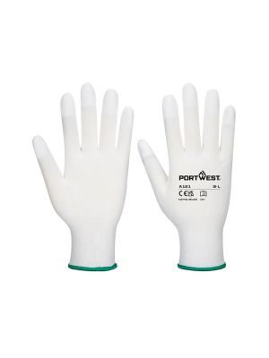 Portwest A121 Gloves PU White 71workx Both Sides