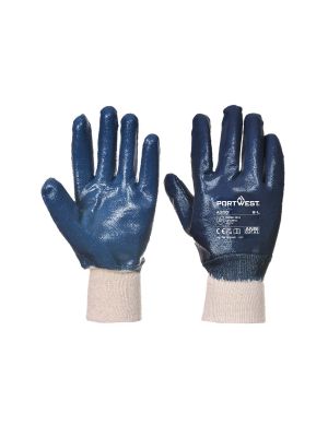 Portwest A300 Handschoenen Nitril A300 Navy 71workx Both Sides