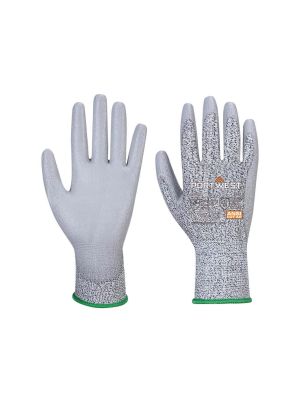 Portwest A620 Gloves Cut PU Grey 71workx Both Sides
