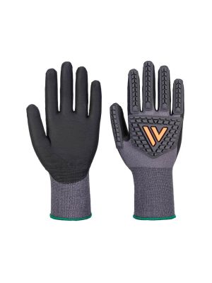Portwest A715 Gloves Nitrile Impact Black 71workx Front