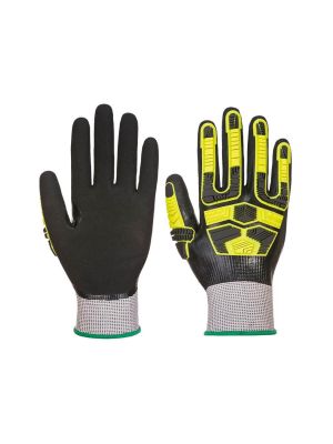 Portwest AP55 Gloves Waterproof Impact Grey/Black 71workx Both Sides