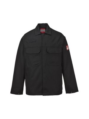 Portwest BIZ2 Bizweld Jacket Black 71workx front