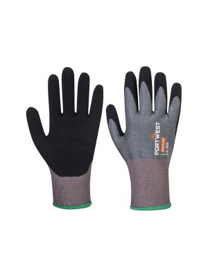 Portwest CT67 Gloves Cut Nitrile Grey/Black 71workx Both Sides