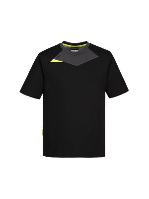 Portwest DX411 Work Shirt K/M DX411 Black 71workx Front Portwest DX411 Work Shirt K/M DX411 Black 71workx Front