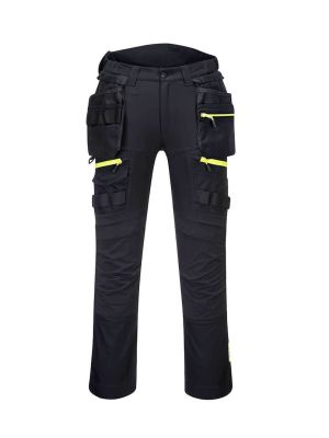 Portwest DX452 DX4 Work Trouser Detachable Holster Pockets Women Black 71workx front