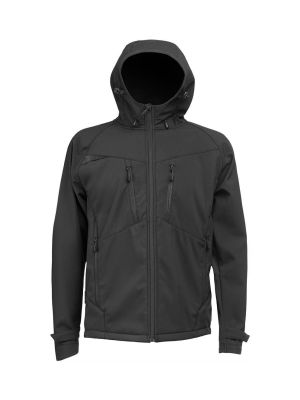 Portwest DX474 Reflective Softshell Work Jacket DX4 – SKU DX474 – Black Front Portwest DX474 Reflective Softshell Work Jacket DX4 – SKU DX474 – Black Front