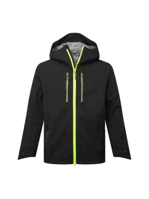 Portwest EV460 EV4 Shell Rain Jacket Black 71workx front