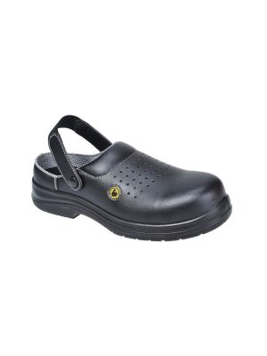 Portwest FC03 Safety Clog SB Compositelite Black 71workx Front
