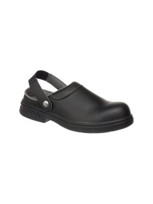 Portwest FW82 Work Clogs SB Steelite FW82 Black Front