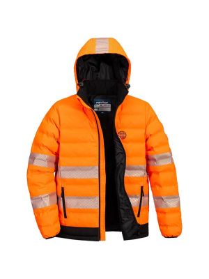 Portwest S548 High-Vis Work Jacket Ultrasonic Heated