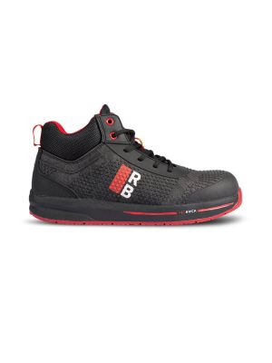 Redbrick High Safety Shoes Motion Comet High AF S3S ESD 31452 Black 71workx right
