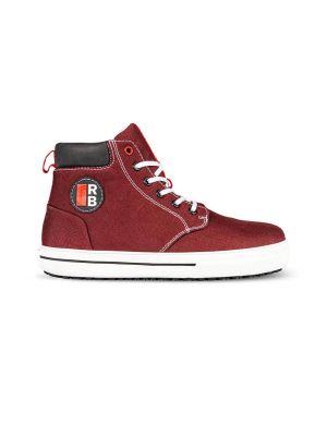 Redbrick High Safety Shoes Anne S3 Women Red 31380 71workx right