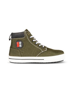 Redbrick High Safety Shoes Julia S3 Women Green 31382 71workx right