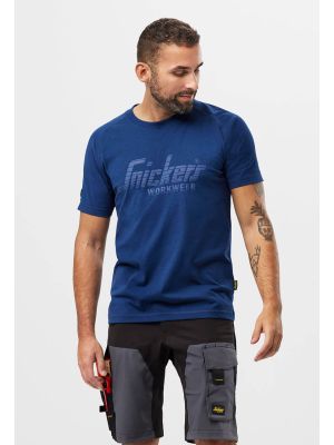 Snickers 2590 Work T-shirt Logo - Blue