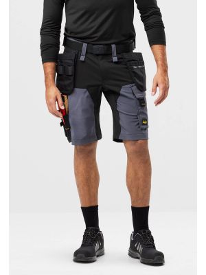 Snickers Work Shorts Holster Pockets 4-Way Stretch 6175 Grey