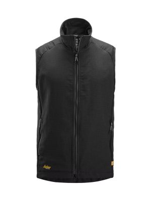 Snickers Q Heat Vest with Heat Panels 5400 Black 0400 71workx front