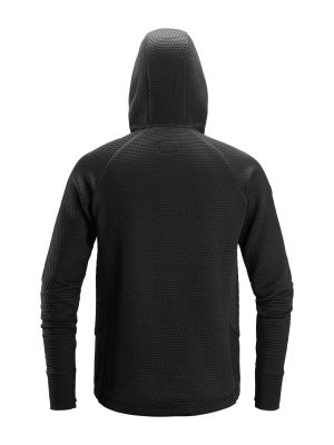 Snickers Midlayer Hoodie with Zipper 8405 - Black