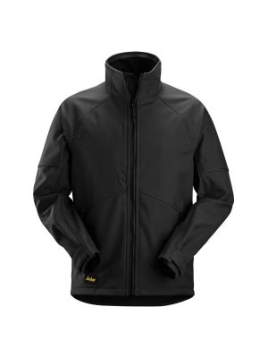 Snickers Work Jacket Softshell AllroundWork 1258 71workx black 0404 front