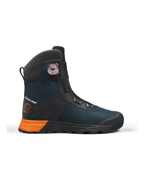 Solid Gear Safety Shoe Bound GTX High O6 SG16006 Black Navy Orange 71workx right