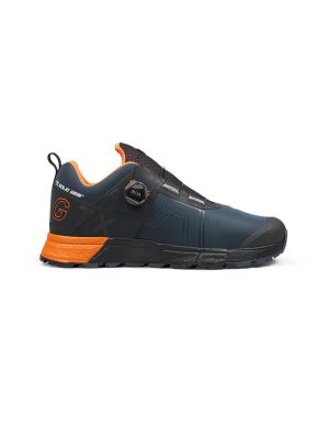 Solid Gear Safety shoe Bound GTX Low O6 SG16004 Black Navy Orange 71workx right