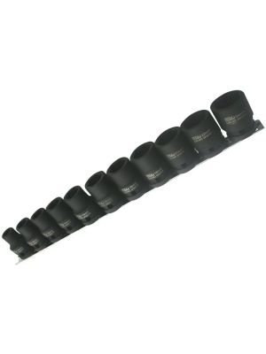 1/2''Dr Socket Set Impact 6pt Metric 11pc SP20350 - SP Tools