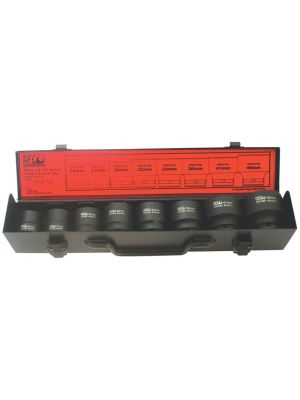 Socket Set Impact 3/4" Dr Metric 8pc - 6pt - SP Tools