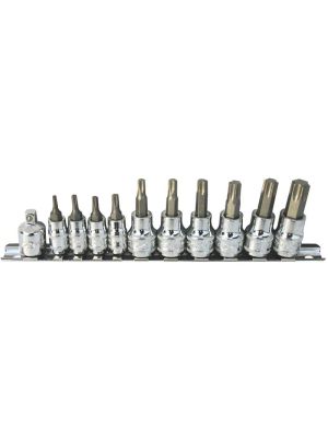 SP Tools SP20440 1/4'' & 3/8'' Torx Socket Rail Set 11pc