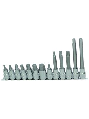 SP-Tools SP20566 1/2''Dr Inhex/Spline Socket Rail Set 13pc