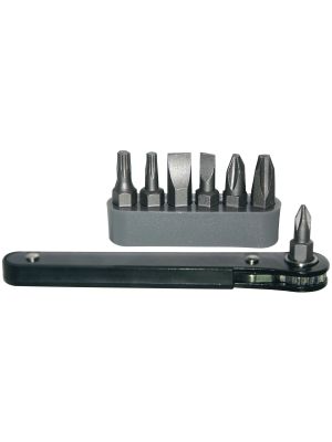 SP Tools Bit Set Ratchet Driver 8 PC SP39608 71workx Front