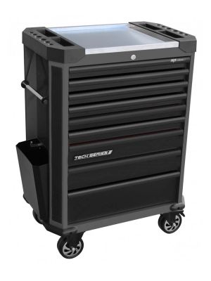 SP42265 Tech Series Roller Cabinet 9-drawers Black - SP Tools 71WorkX