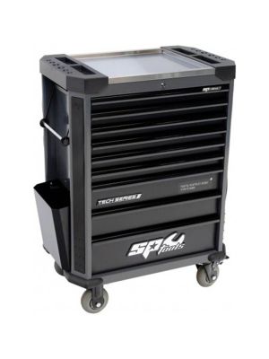 SP Tools SP01005N Tech Series Tool Trolley 9 Drawers | 71workx front

