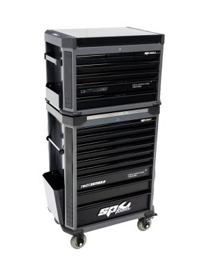 SP Tools SP01050 Tech Series Rollercabinet 16 Drawers 71work front
 