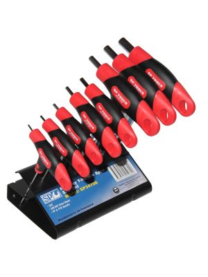 T-handle Hex Key Set 8pc SAE SP34706 - SP Tools T-handle Hex Key Set 8pc SAE SP34706 - SP Tools