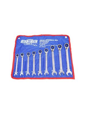 SP Tools T810109 ratelringsleutelset 9-delig 71workx voor