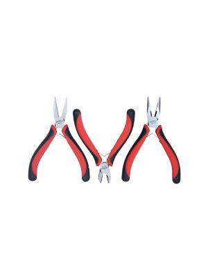 SP Tools T832900 Mini Pliers Set 3 Pieces 125 mm 71workx front