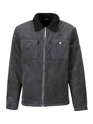 Storvik Calgary Winter Work Jacket Corduroy Teddy 087-ANT Anthracite 71workx front