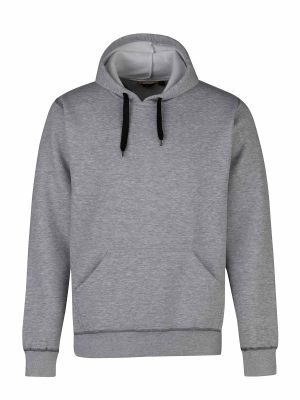 Storvik Hedmark Work Hoodie 2027 Grey melange 71workx front